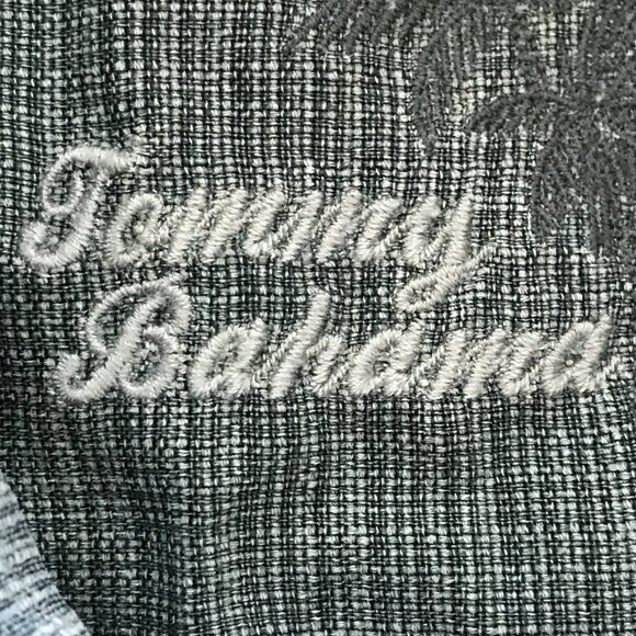 Tommy Bahama 100% Silk Hawaiian Shirt Men XXL Blue Floral Button Up Short Sleeve - Picture 3 of 12